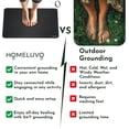 thumbnail image 5 of Grounding Mat Earthing Pad - Earth Grounded Sleep Bed Pad - Ground Chair Desk Mat for Feet Body Yoga Improve Sleeping (16" x 27"), 5 of 7