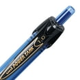Uniball Power Tank RT Retractable Ballpoint Pens, Medium Point (1.0mm), Blue Ink, 12 Count