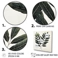 thumbnail image 3 of Designart "Sequoia Leaves In Sooty Shade" Leaves Floater Framed Wall Decor, 3 of 5