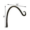 thumbnail image 6 of Achla Designs Curved Up Bracket Plant Hanger, 6 of 6