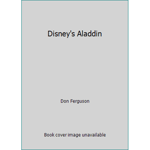 Pre-Owned Disney's Aladdin (Hardcover) 0681417633 9780681417632