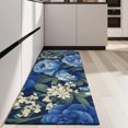 thumbnail image 4 of Pioneer Flower Floral Print Pattern Kitchen Rug Mat,Kitchen Runner Rugs Non Skid Washable,Decorative Kitchen Floor Mats for Kitchen,Sink,Laundry,17"X47", 4 of 5