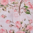 thumbnail image 7 of Koniroom Pink Floral Comforter Set Twin Size – Soft Vintage Rose Print, 2-Piece Reversible Flower Bedding for Teen Girls and Women, 7 of 7