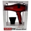 BaBylissPro Ceramix Xtreme Hair Dryer, Red