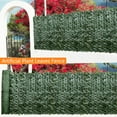 thumbnail image 4 of Artificial Leaf Screening Roll, Easy Installation Privacy  Artificial Ivy Fence Screen  for Terrace Decoration, 4 of 6