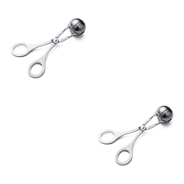 Wosthever Clip para hacer albóndigas, molde para bolas de arroz relleno de acero inoxidable, reutilizable, para restaurante, cocina, molde, Type3 NO3