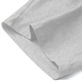 thumbnail image 6 of FRSASU Men's Cotton 9" French Terry Casual Lounge Workout Sweat Shorts with Pockets (Available in Big & Tall) Gray, 6 of 7
