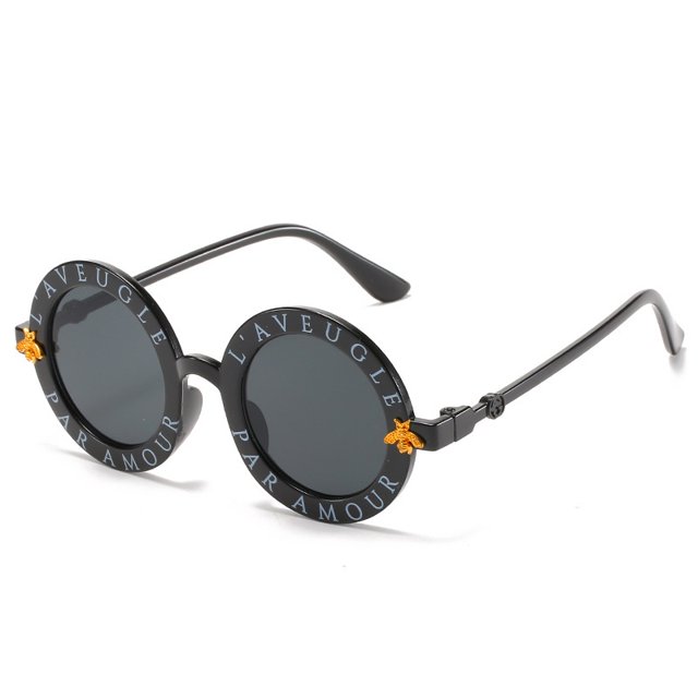 Gafas de sol Retro de Metal ultravioleta a prueba de abejas / moda para niños