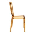 thumbnail image 4 of Compamia Chaise de Salle à Manger de Patio Opera en Ambre Transparent, 4 of 9