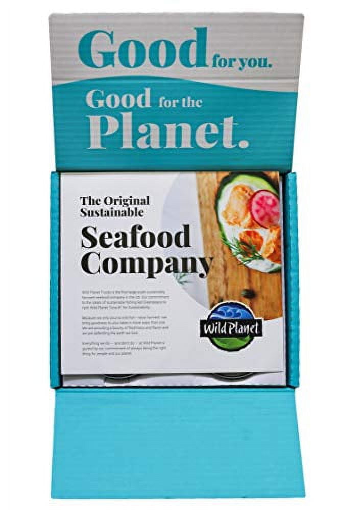 Wild Planet No Salt Added Albacore Wild Tuna, 5 Oz, 4 Count