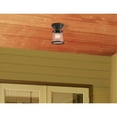 thumbnail image 3 of Westinghouse 6113000 Emma Jane 7" Wide Outdoor Semi-Flush Ceiling Fixture - Bronze, 3 of 5