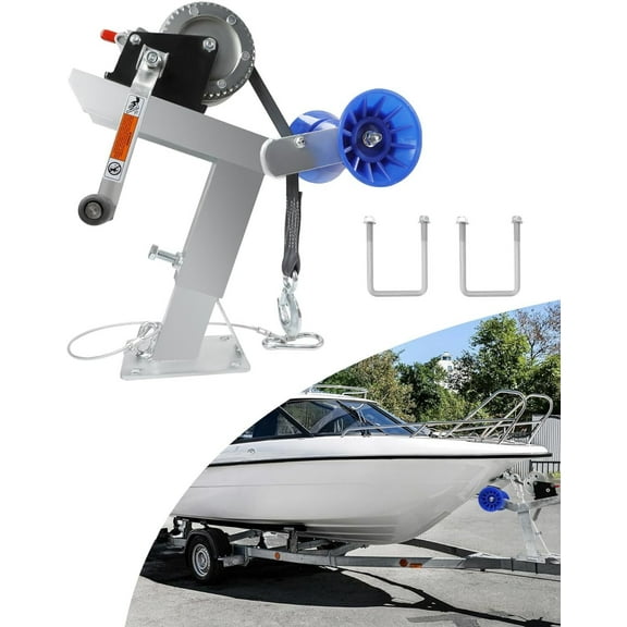 Adjustable Boat Trailer Winch Stand with Roller, Boat Trailer Winch Post