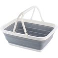 thumbnail image 1 of Collapsible Plastic Oval Laundry Basket, Oval Plastic Collapsible Laundry Basket, Oval Collapsible Laundry Basket, for Shopping Basket, Fruit Basket, Laundry Basket, 1 of 5