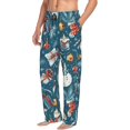 thumbnail image 6 of Xecao Christmas Snowman Gift Print Men's Straight Lounge Pajama Pants - The Ultimate in Comfortable Sleepwear-XX-Large, 6 of 6