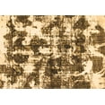 thumbnail image 1 of Ahgly Company Indoor Rectangle Abstract Brown Modern Area Rugs, 3' x 5', 1 of 4