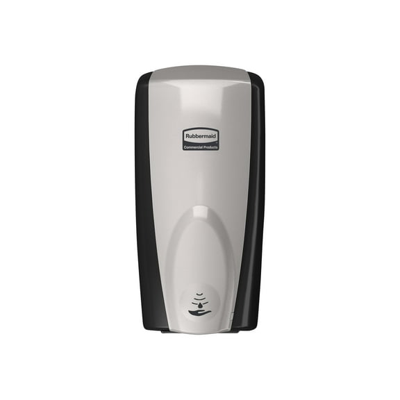 Rubbermaid Commercial AutoFoam Touch-Free Dispenser, 1100mL, Black/Gray Pearl -TEC750139
