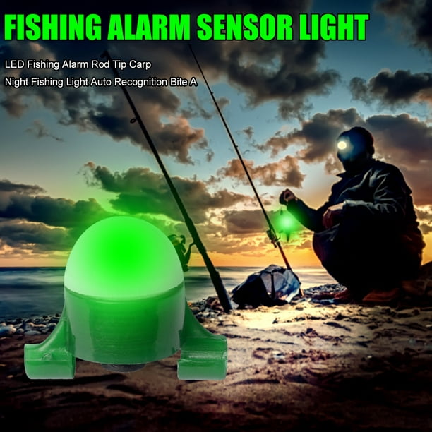 Coiry LED Fishing Alarm Rod Tip Sensor Light Carp Fishing Bite