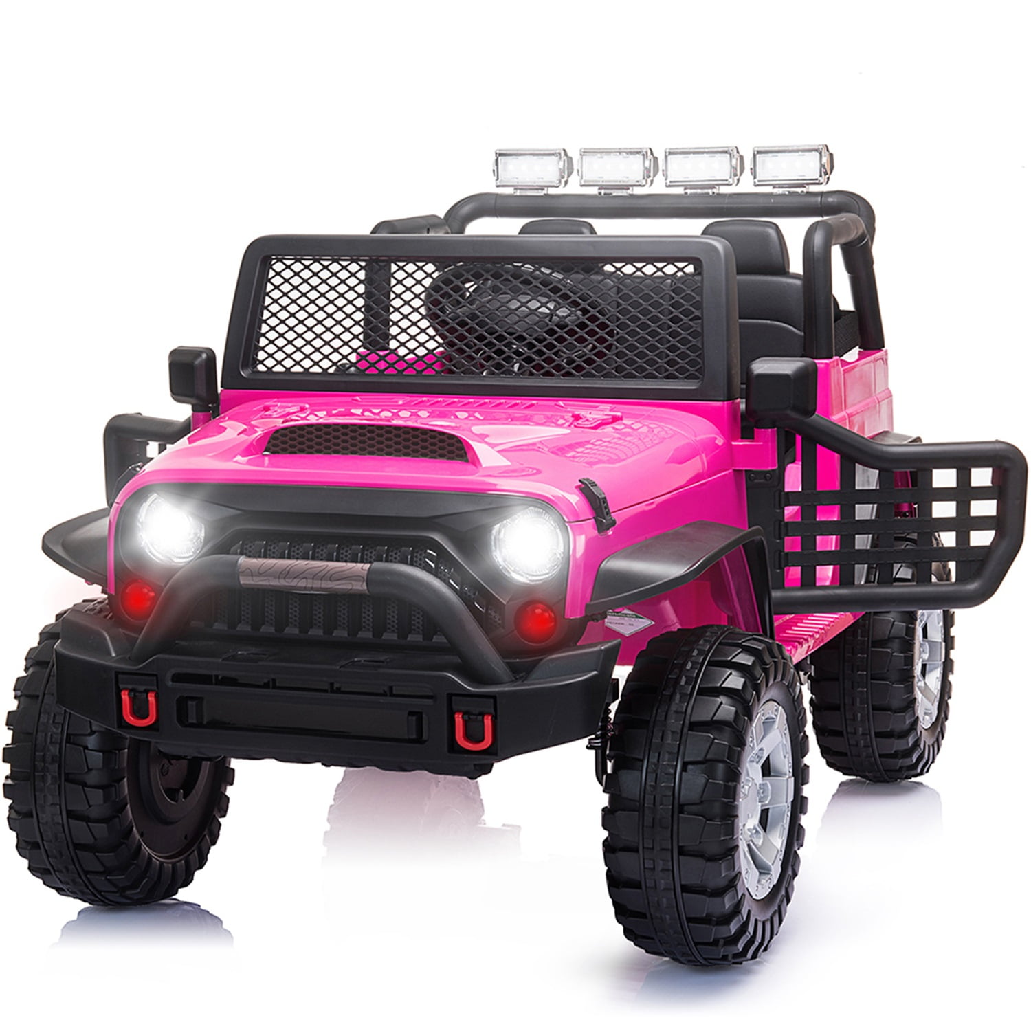CIPACHO 12V Battery Powered Electric Car, 3 Speeds Kids Ride On Car for Kids 3-8 Years, SUV Toy Car with Remote Control RC, MP3, Pink CIPACHO 12V Battery Powered Electric Car, 3 Speeds Kids Ride On Car for Kids 3-8 Years, SUV Toy Car with Remote Control RC, MP3, Pink