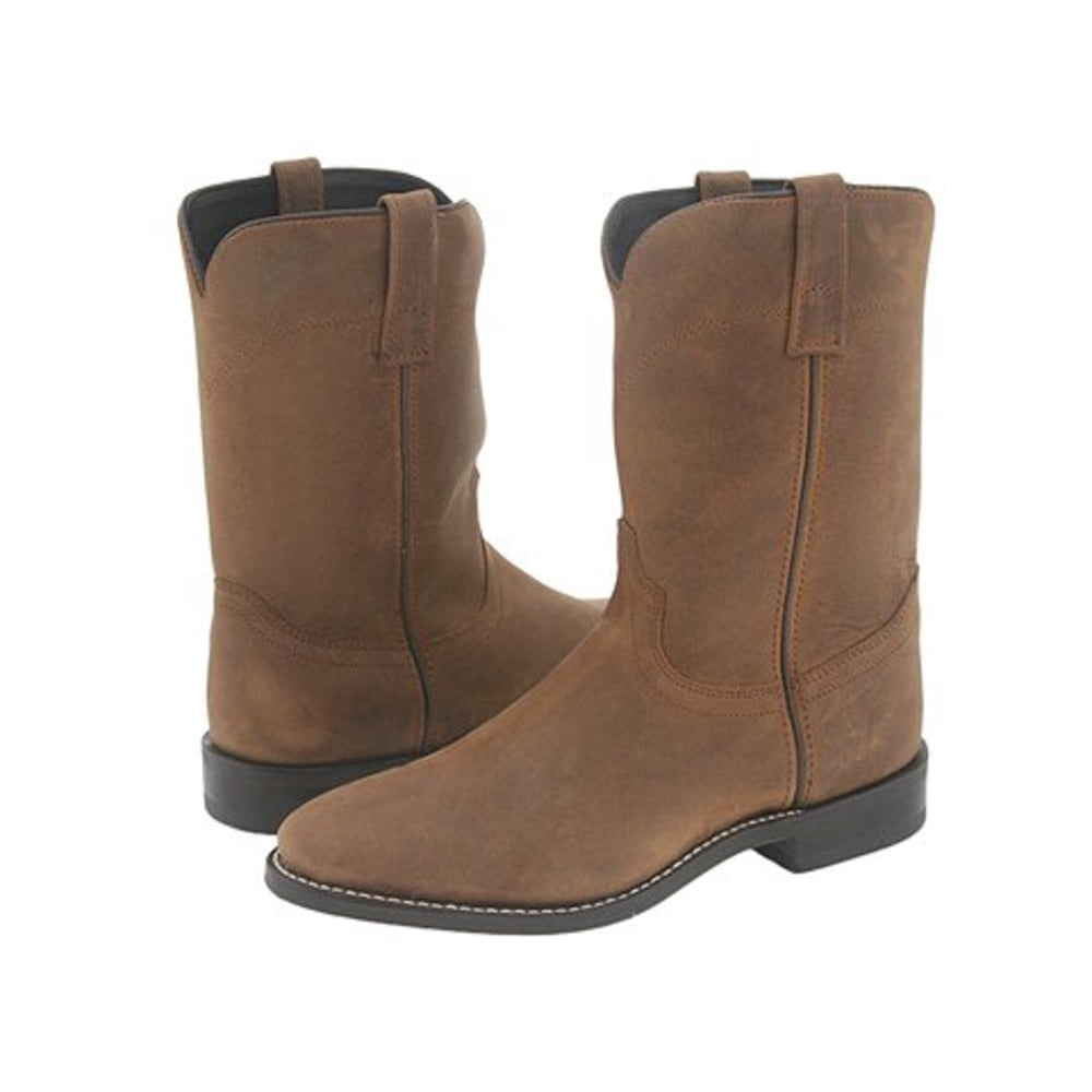 Laredo Men's Laredo 10" ROPER Western Work Boots TAN 7.5 EW