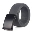 thumbnail image 5 of Fashion Multi-color Canvas Belt Unisex Clothing Trend Accessories Solid Color Thickened Knitted Fabric Outdoor Sports Belt, 5 of 6