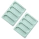 thumbnail image 1 of Hot Dog Bun Pan, Silicone Hot Dog Bun Mold Non-Stick Bread Form, 1 of 5