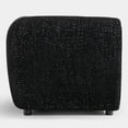 thumbnail image 4 of Furniture of America Nallia Tuxedo Indoor Boucle Fabric Armchairs & Accent Chairs, Black, 4 of 12