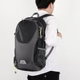 thumbnail image 4 of 40L Cycling Knapsack with Reflective Tape Polyester Durable for Climbing Storage, 4 of 8