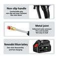 thumbnail image 4 of Cordless High Pressure Car Washer Spray Cordless Portable Car Wash Pressure Cleaner Cleaning Machine For 18V Battery ,Easy Use, 4 of 7