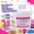 thumbnail image 4 of Jumbo Crystal Clear Slime Kit | Glitter Galz | 4 lb Bucket for Kids | Endless Slime-Making Kit with 39 Add Ins | Sensory Toy for Girls and Boys | Birthday Party Favors | Fun Group Play| Ideal Gifting, 4 of 7