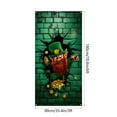 thumbnail image 3 of QTOCIO Couverture de Porte pour la Saint-Patrick Festival Fête Rideaux de Porte Intérieur et Extérieur Tissu Suspendu, 3 of 4