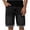 Black#2026 Shorts-85, variant on DDAPJ pyju Men's Denim Shorts Relaxed Fit Distressed Short Jeans Rolled Hem Carpenter Jorts Distressed Straight Wide Leg Shorts with Pockets Dark Blue L