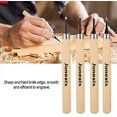 thumbnail image 2 of Wood Carving Knife Tool Set lino Cutter Wood Cut printmaking 4pcs Beginners Manual Sharpener Rubber Stamp Knife Carving Tools Set for Chisel DIY Woodworking Carving (#2), 2 of 7