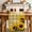 Yellow, variant on Spring Sunflowers Table Runner - 108 Inch Long Yellow White Plaid Farmhouse Rustic Cotton and Linen Blended Dress Scarves Farmhouse Table Runner for Kitchen Dining, Coffee Table, 13" x 108"