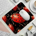 thumbnail image 2 of Ladybird 8.3x9.8 Inch Square Non-Slip Rubber Bottom Mouse Pad, Desk Pad, Desk Mat - Printed Design for Office and Gaming, 2 of 6