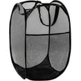 thumbnail image 1 of Pop-Up Laundry Hamper, 1 Piece Mesh Pop-Up Laundry Hamper, Premium Pop-Up Laundry Hamper, Collapsible Pop-Up Mesh Hamper, Black, 1 of 1
