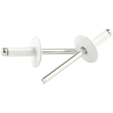 Allstar Performance ALL18158 Large Head Rivet White Aluminum 250pk