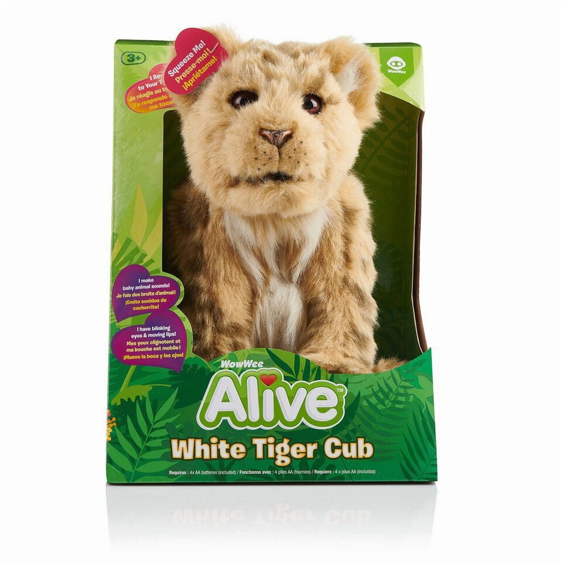 WowWee Alive Cubs Interactive Plush Lion Cub