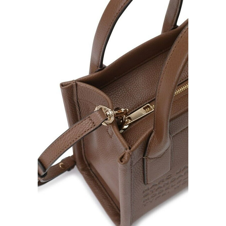 Marc Jacobs Standard Supply Small Pebble Leather Tote Bag Congnac