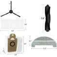 thumbnail image 2 of 6 Tampons de Nettoyage pour iRobot Braava Jet 240 241 245 (2 Tampons Humides, 2 Tampons Humides, 2 Tampons Secs), Lavables et Réutilisables, 2 of 5