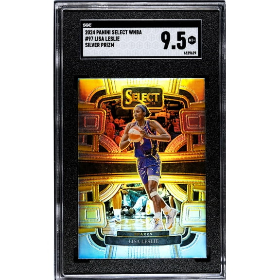 2024 Panini Select Wnba #97 Lisa Leslie Silver Prizm SGC 9.5