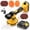 Premium 21V Model with 1 Battery, variant on Cordless Car Buffer Polishing Machine Kit with LED Display, DA Polisher with 6 Speeds & Optional Extra Accessories
