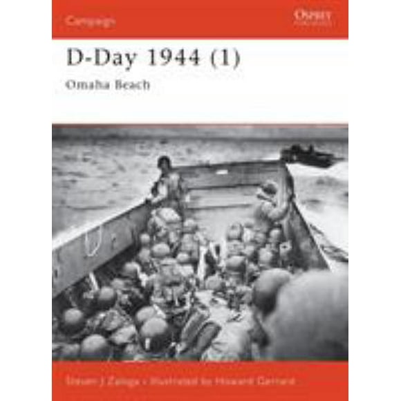 Pre-Owned D-Day 1944 (1): Omaha Beach (Paperback) 1841763675 9781841763675