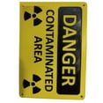 thumbnail image 5 of Danger Contaminated Area Nuclear Radiation Sign / Danger - Novelty Sign, 5 of 6
