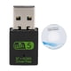thumbnail image 1 of 600MB WiFi Bluetooth 4.2 Dongle Networking Card Wireless Receiver Free Driver 2 In 1 Lan Antenna Adapter RTL8821CU, 1 of 4