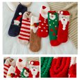 thumbnail image 4 of Baqcunre Clearance! Socks for Women,Christmas Socks Cotton Socks Novelty Colorful Patterns Christmas Socks Dress Socks Cute Design Socks for Men Women Xmas Party 1Pack Navy, 4 of 4