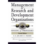 Management of Research and Development Organizations: Managing the Unmanageable, Used [Hardcover]