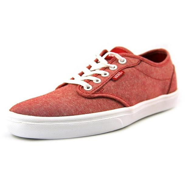 nåde Outlaw frekvens Vans Atwood Lite Womens Red Textile Sneakers Shoes - Walmart.com