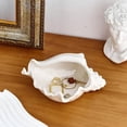 thumbnail image 6 of Dongrere Ceramic Conch Jewelry Desktop Ornament Storage Tray Conch Trinket, 6 of 8