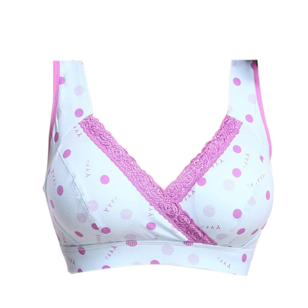 Cotton Plain MOMISY Women's Top Open Maternity Nursing Bra (Pink, 42B) at  Rs 249/piece in Ahmedabad
