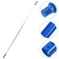 thumbnail image 2 of 1 Set Pool Net Pole Metal Connecting Pole Swimming Pool Net Accessory Aluminum Pool Pole, 2 of 9